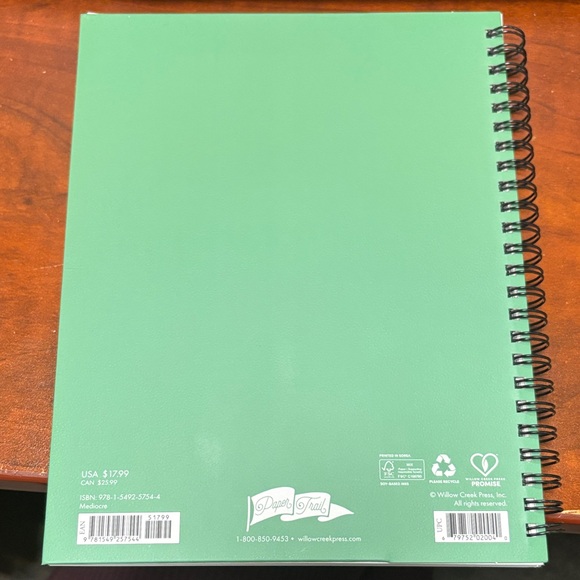 NWT 2026 Weekly Planner “You Did Not Wake Up Today To Be Mediocre” W/ Stickers - Picture 2 of 7